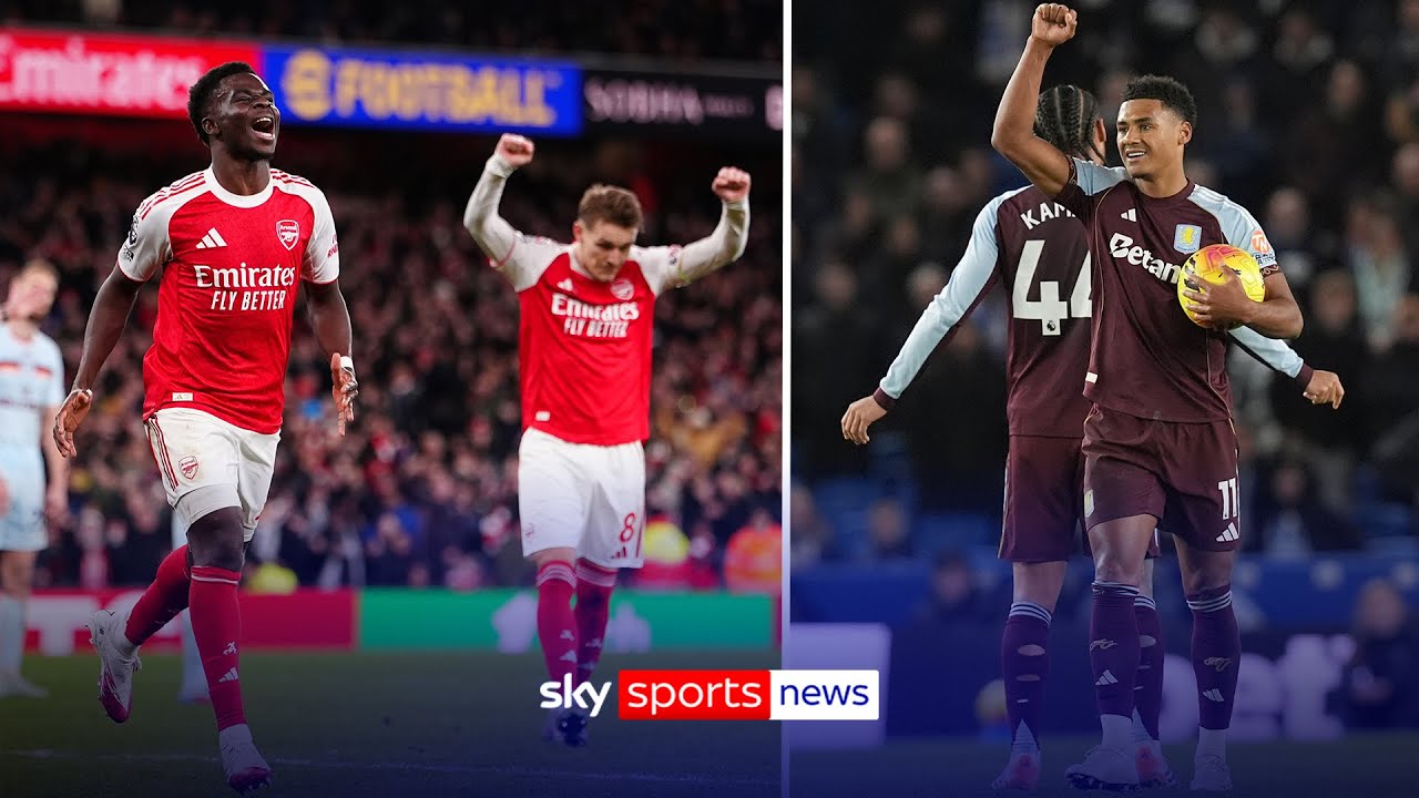 A preview of Arsenal’s trip to Aston Villa in a “huge” match for the Premier League title race