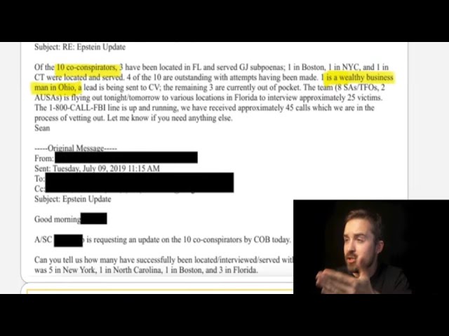 Actually Huge New Leaks from the Epstein Files