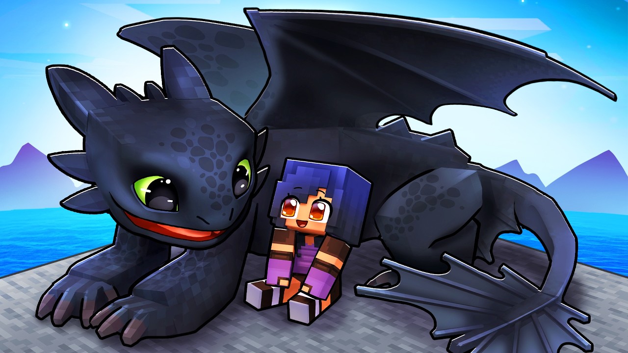 Adopted by TOOTHLESS in Minecraft!