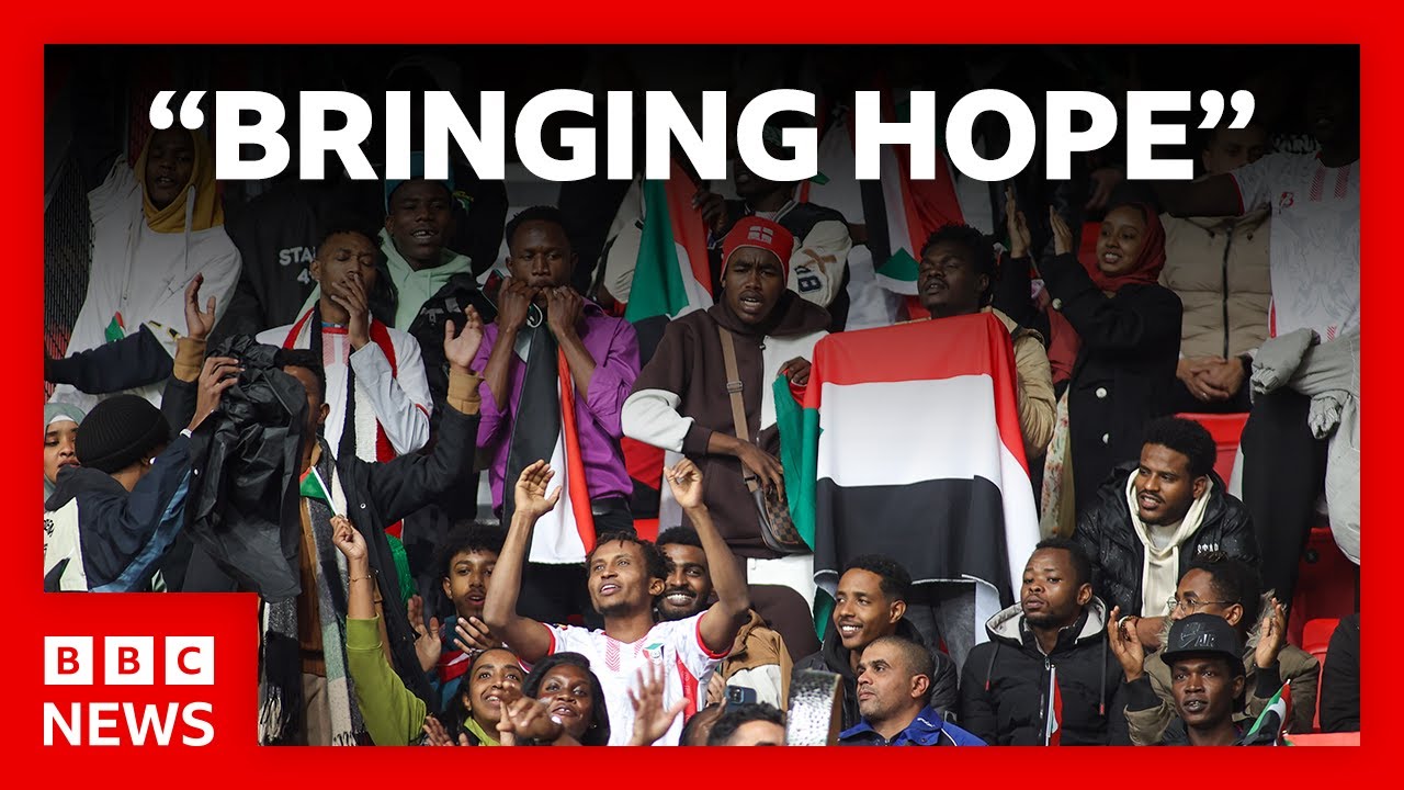 Afcon ‘bringing hope’ to Sudan amid civil war | BBC News