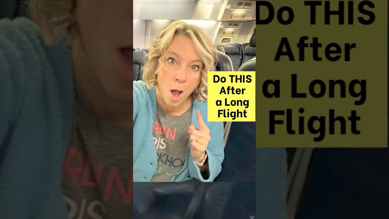 After a Long Flight I Always Do This #traveltips
