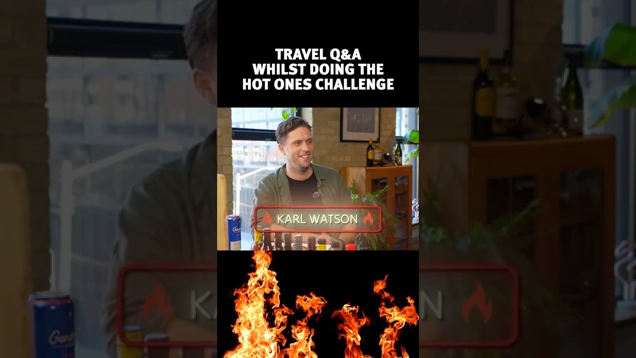 Answering YOUR travel questions whilst doing the HOT ONES challenge!