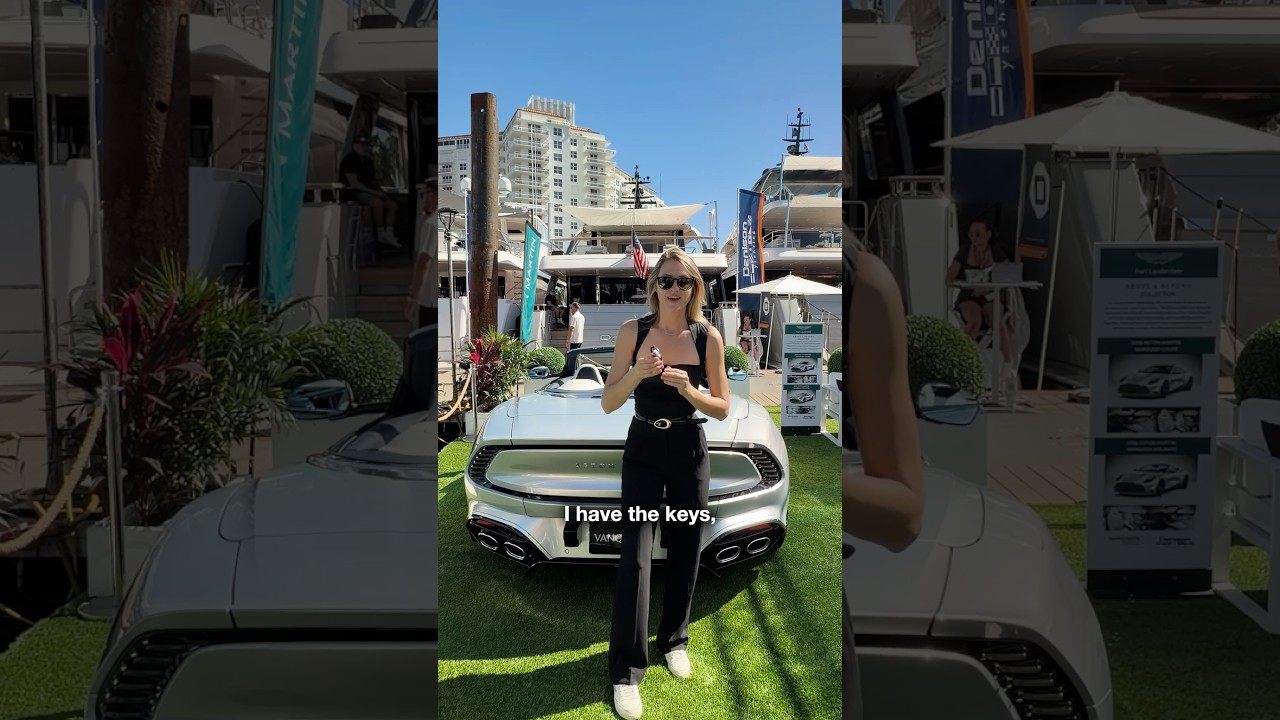 Aston Martins Inspired By Yachts! 🤩 #astonmartin #cars #yachts