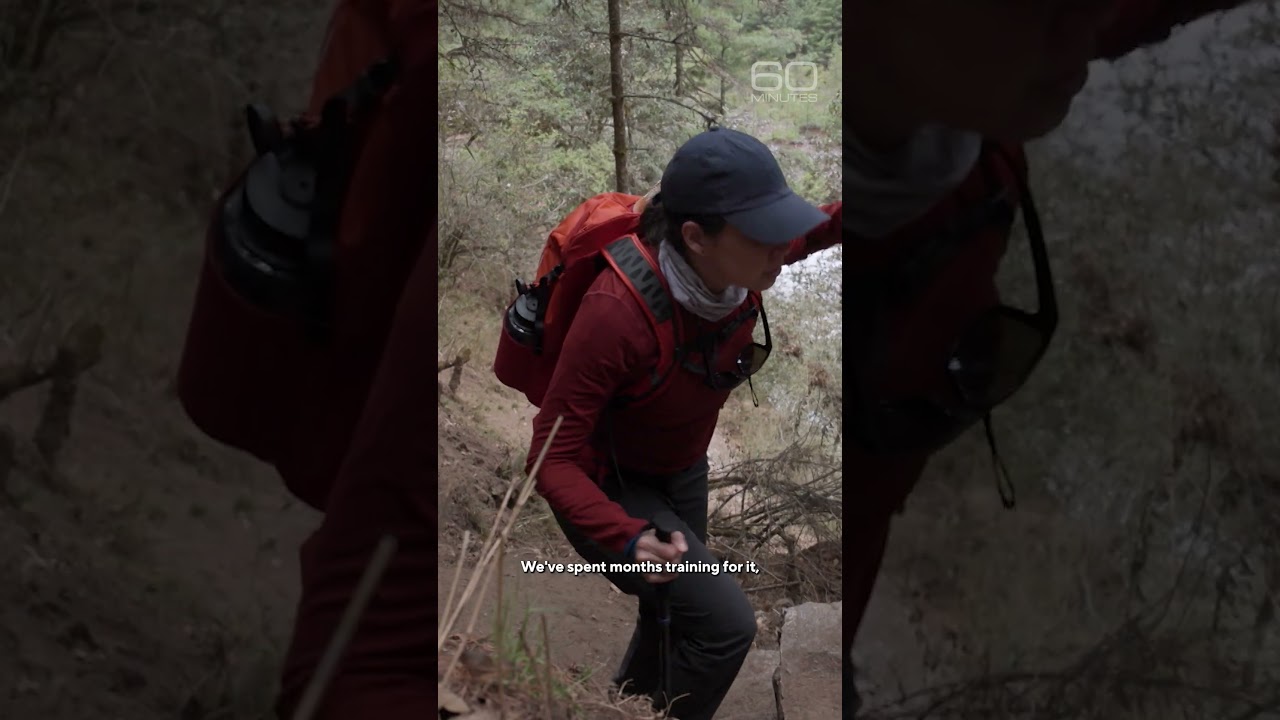 Attempting the 50-mile trek to Everest Base Camp #shorts