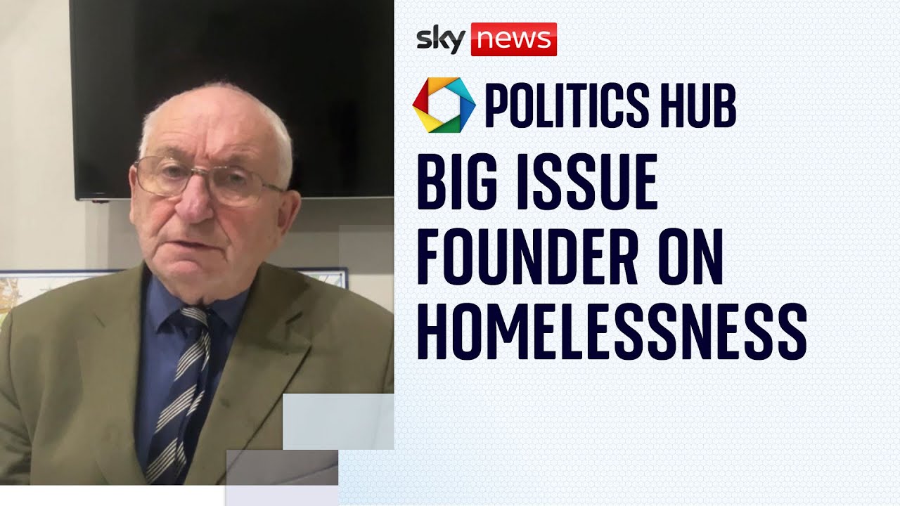 Big Issue founder calls for early intervention to prevent poverty and stop homelessness