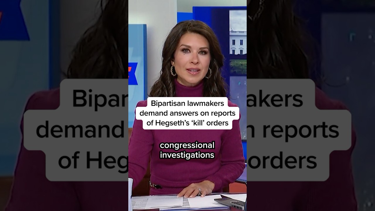 Bipartisan lawmakers demand answers on reports of Hegseth’s ‘kill’ orders