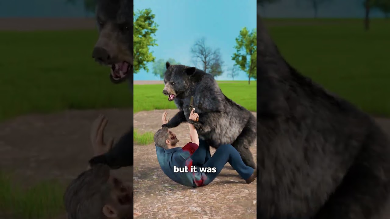 Boy Saves Father From Bear Attack 😨