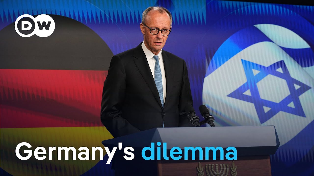 Chancellor Merz walks a fine line during his visit to Israel | DW News