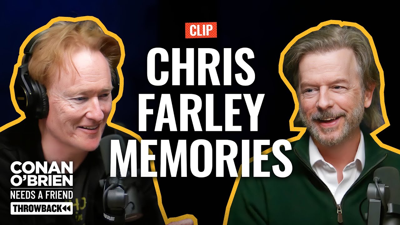 Conan & David Spade Remember Chris Farley | Conan O’Brien Needs A Friend