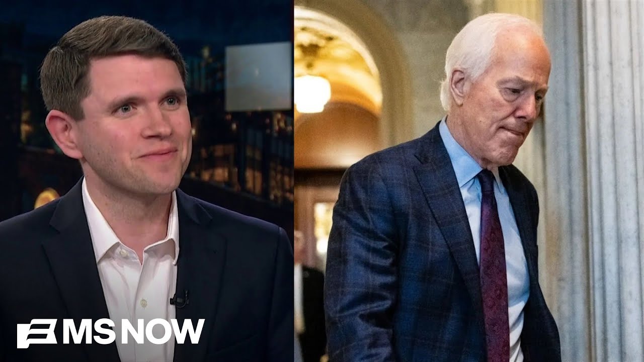 ‘Corrupt’: Talarico says Cornyn ‘forfeited his right’ to represent Texans