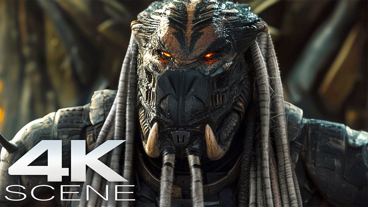 Dek Vs. Njohrr (2025) Final Fight Scene – Predator: Badlands Movie Clip [4K]