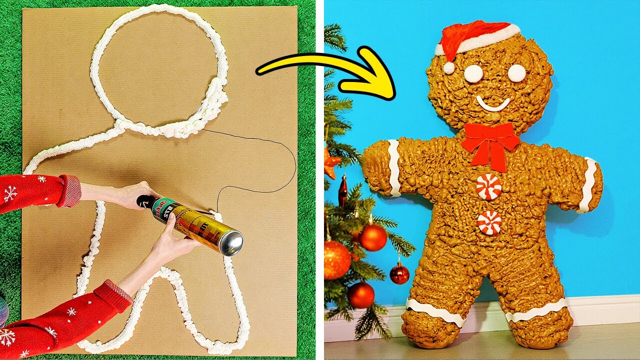 🎄 DIY CHRISTMAS MAGIC ✨ Adorable Holiday Crafts for Your Home 🎨💖