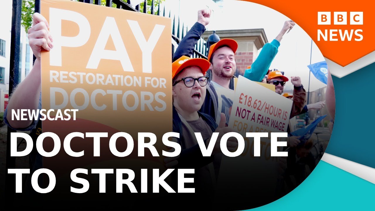 Doctor strikes and rising flu cases – how will the NHS cope? | BBC Newscast