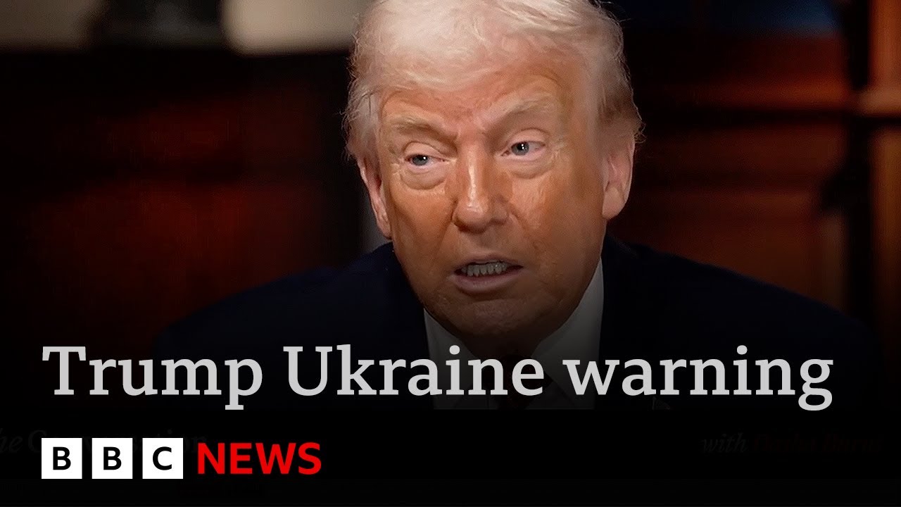 Donald Trump tells Ukraine it’s losing war with Russia and must accept peace deal | BBC News