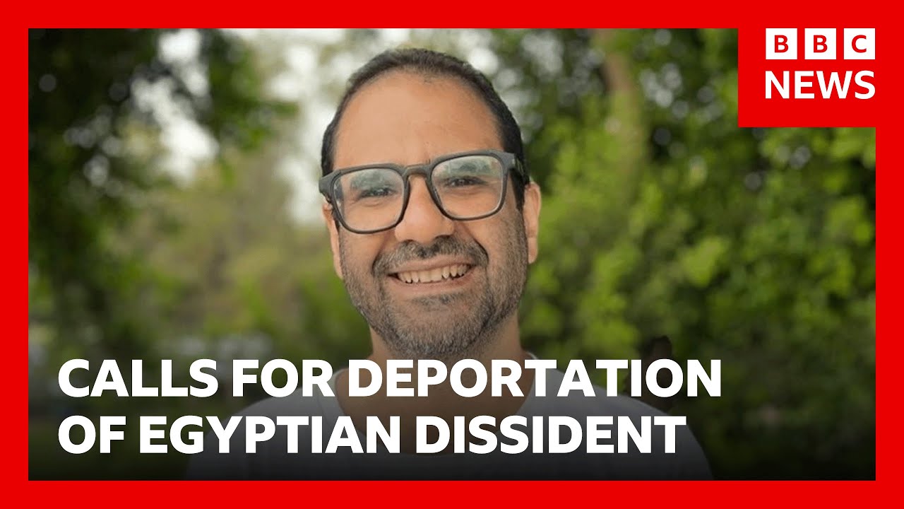 Egyptian dissident should be deported from UK, Conservatives say | BBC News