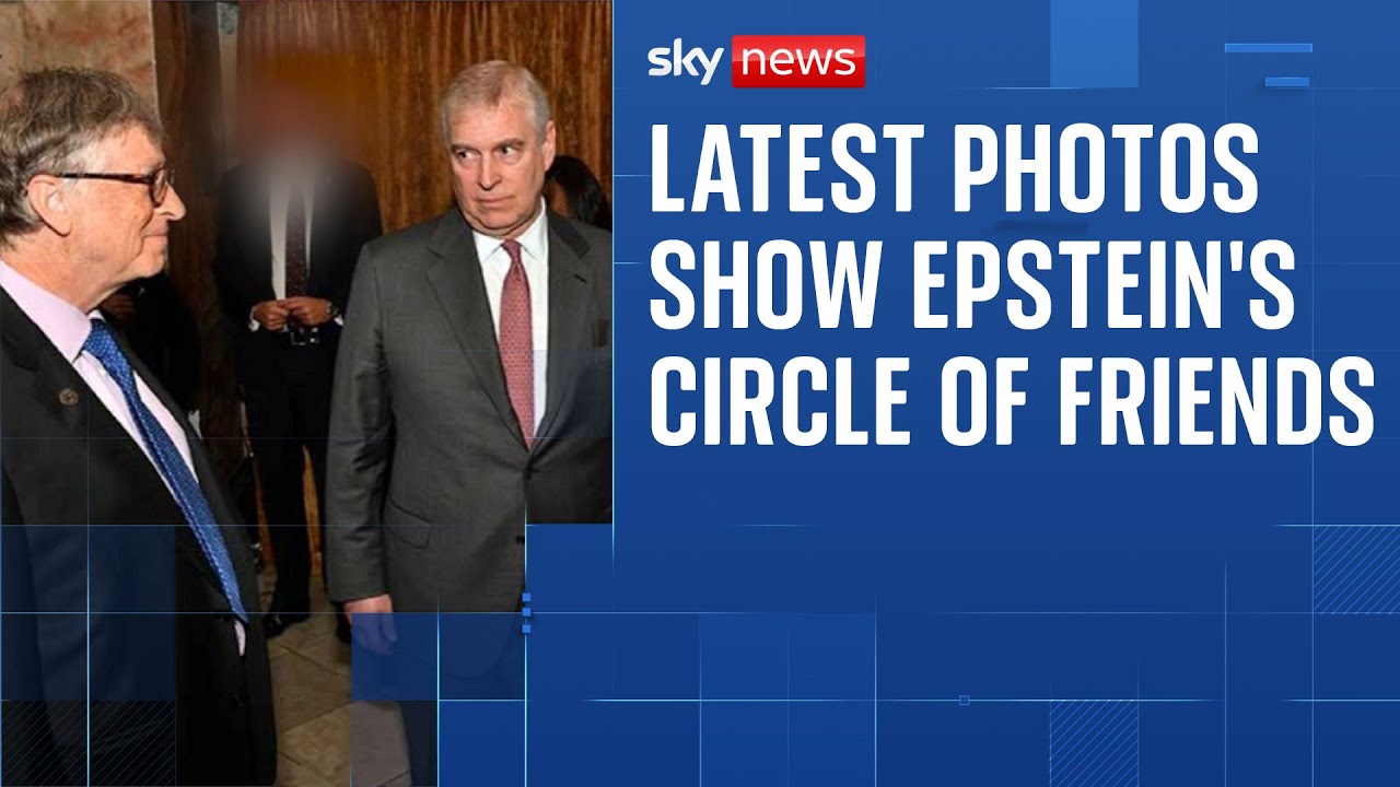 Epstein’s powerful friends pictured in more newly-released images from estate