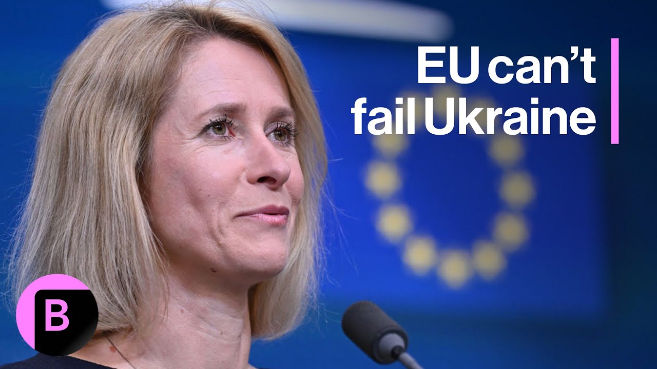EU Foreign Policy Chief Kaja Kallas on Ukraine, Russia, Belgium, Mercosur Trade