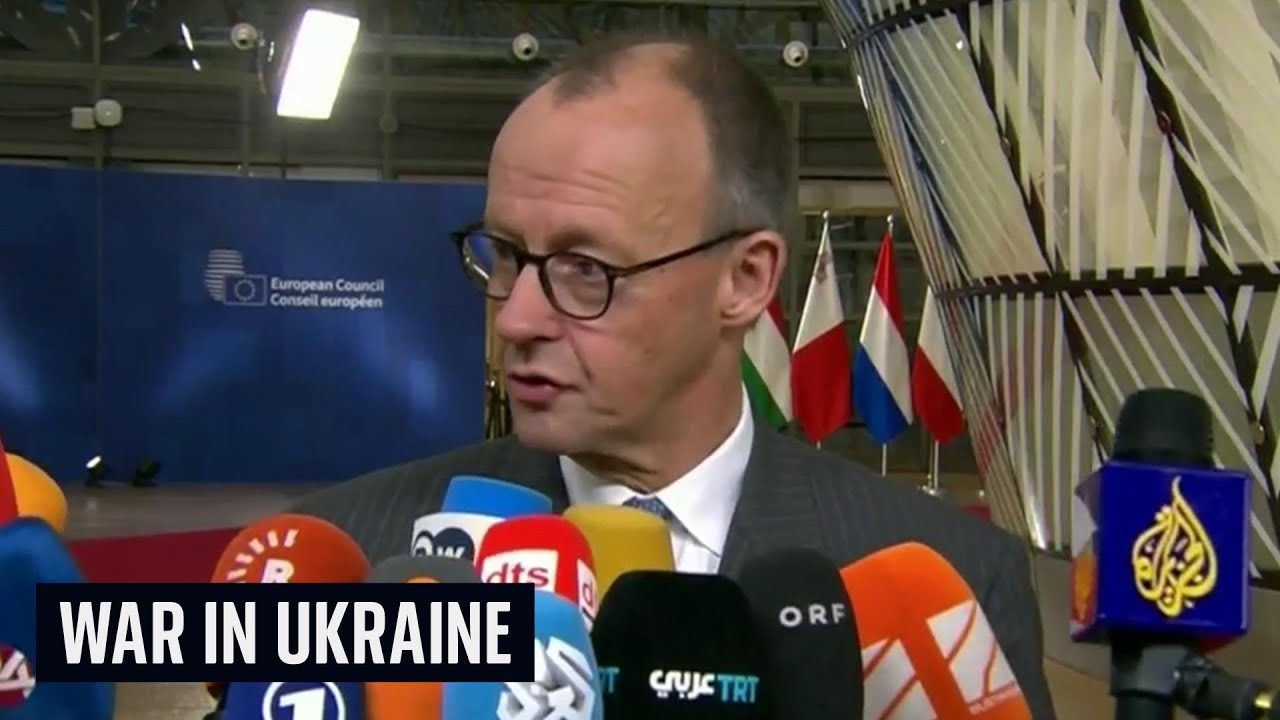 EU leaders meet for unprecedented showdown over Ukraine funds