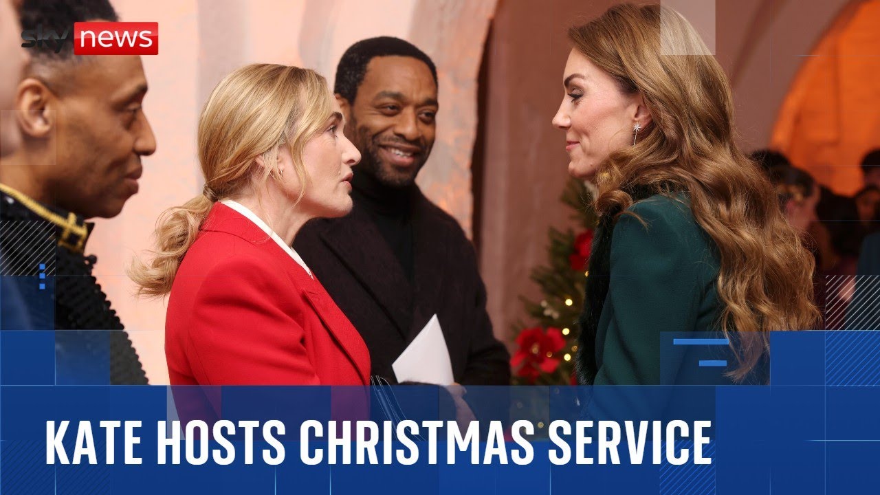 Famous faces attend the Princess of Wales’ annual Christmas carol concert at Westminster Abbey