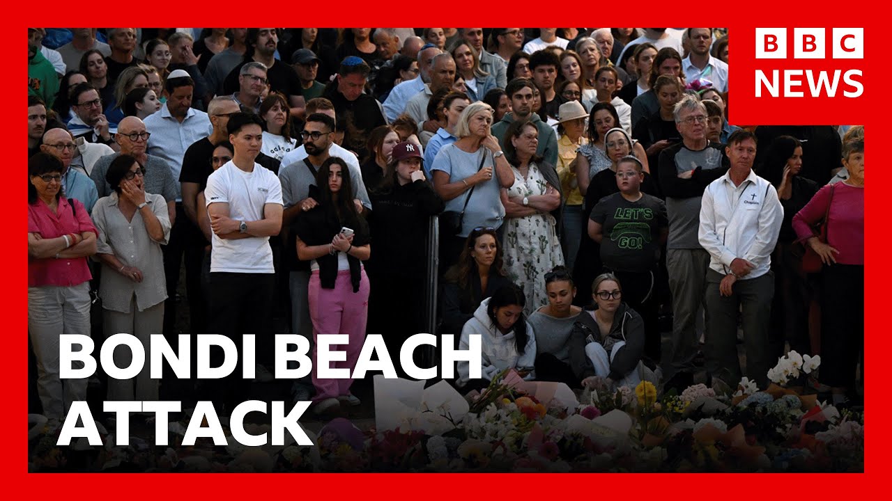 Father and son who killed 15 at Bondi named, as Australian PM pushes for tougher gun laws | BBC News