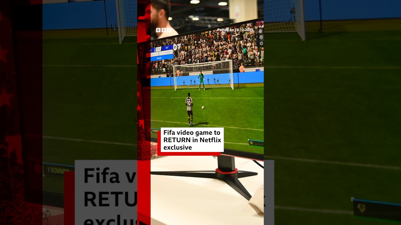 Fifa video game to return in Netflix exclusive. #Fifa #Netflix #BBCNews