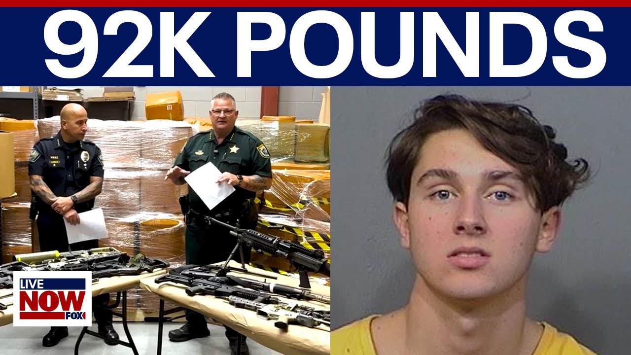 Florida drug raid: 92K pounds of drugs & explosives seized