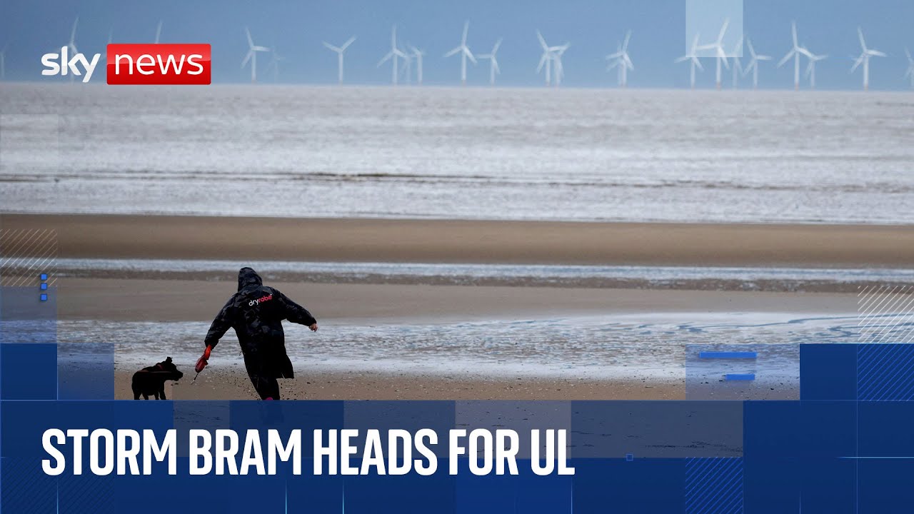 Follow Storm Bram’s path