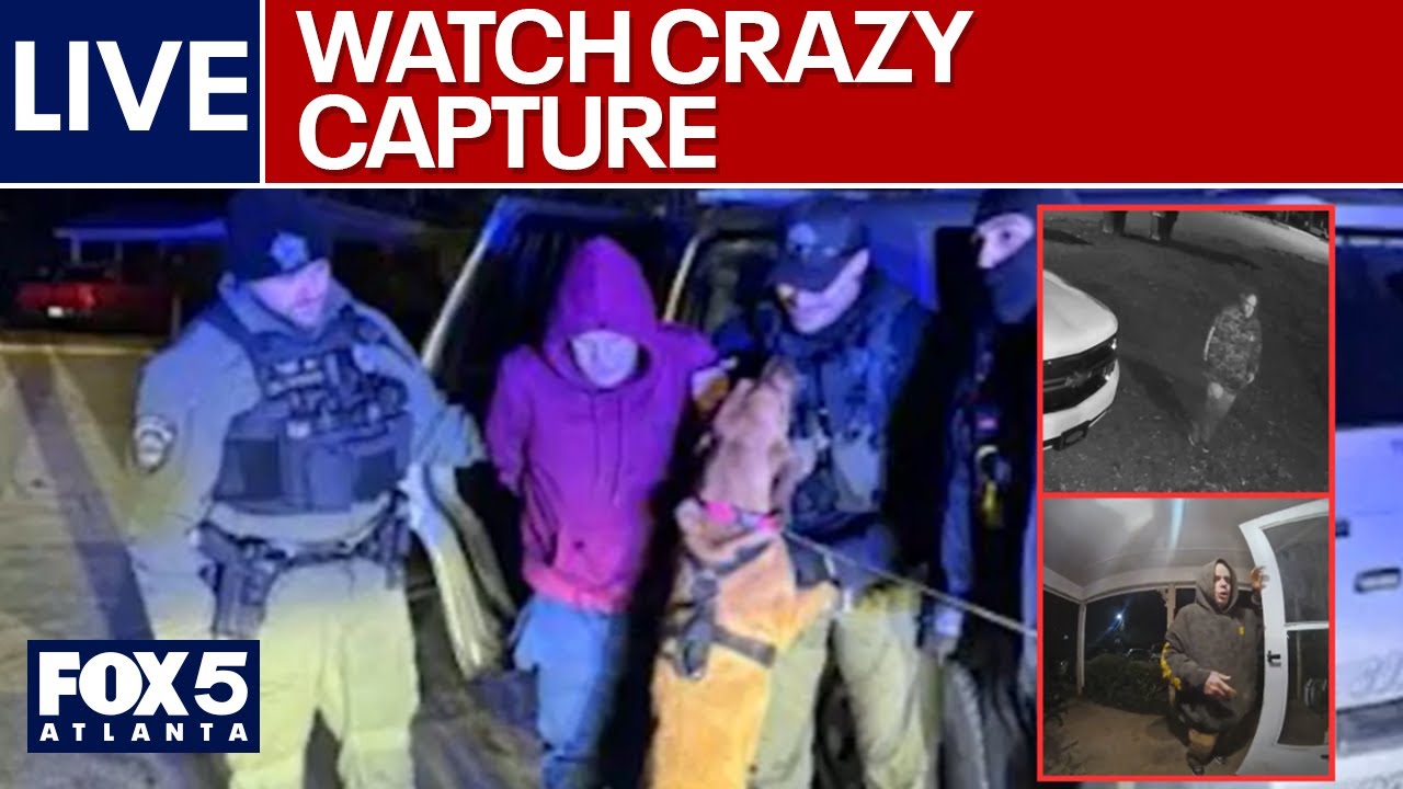 FOX 5 News LIVE: Rockdale County escaped inmate finally apprehended