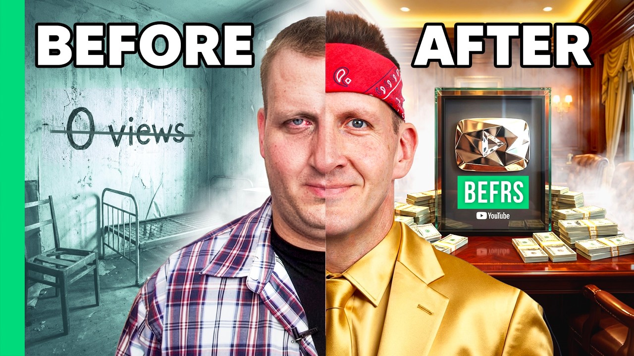 From Fat and Broke to Youtube Millionaire!!