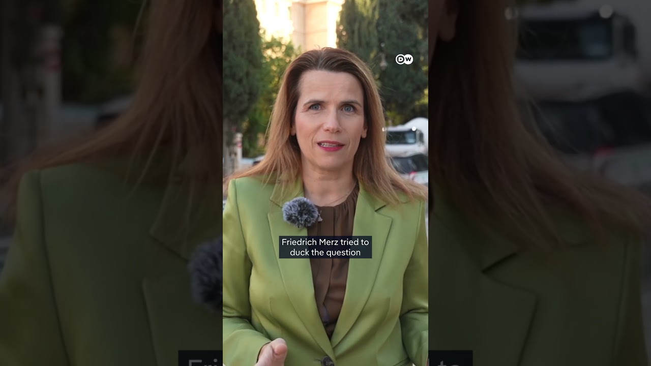 German Chancellor Merz paid his first official visit to Israel after taking office | DW News