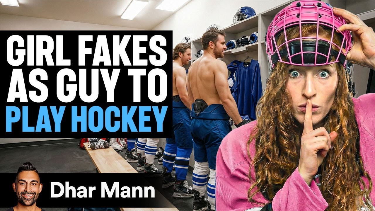 Girl SECRETLY Plays Hockey Faking As A Boy | Dhar Mann Studios