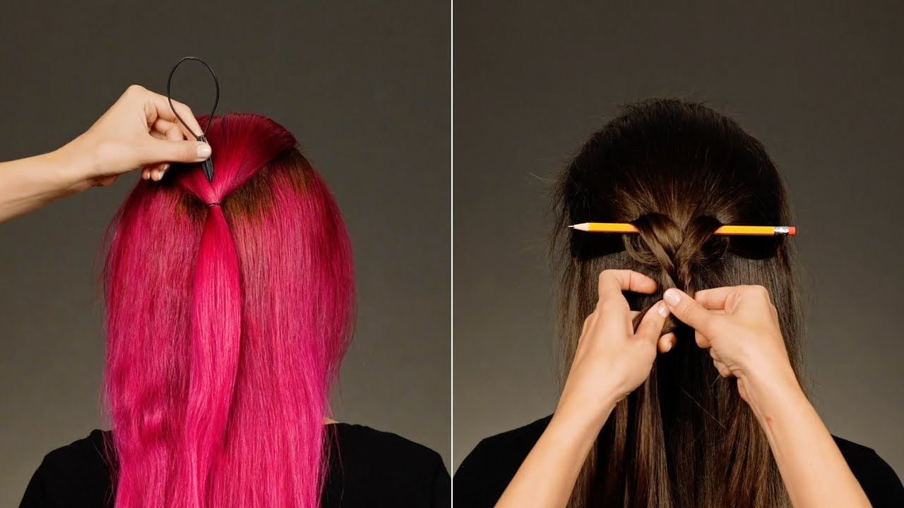 💁‍♀️ Gorgeous Hairstyles You Can Create in No Time Using Everyday Things