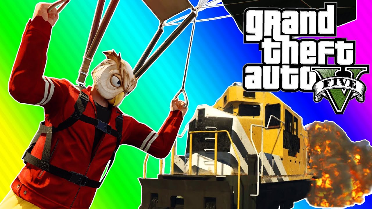 GTA5 Online  – We Finally Stopped The Drug Train! (The Titan Heist)