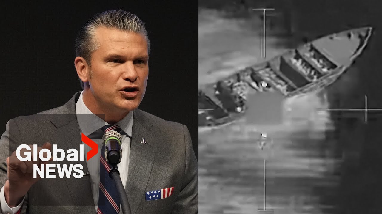 Hegseth says officials mulling decision to release full video of controversial boat strike
