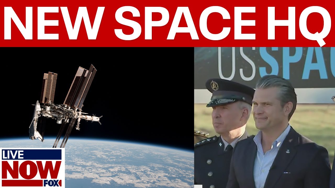 Hegseth visits new US Space Command HQ