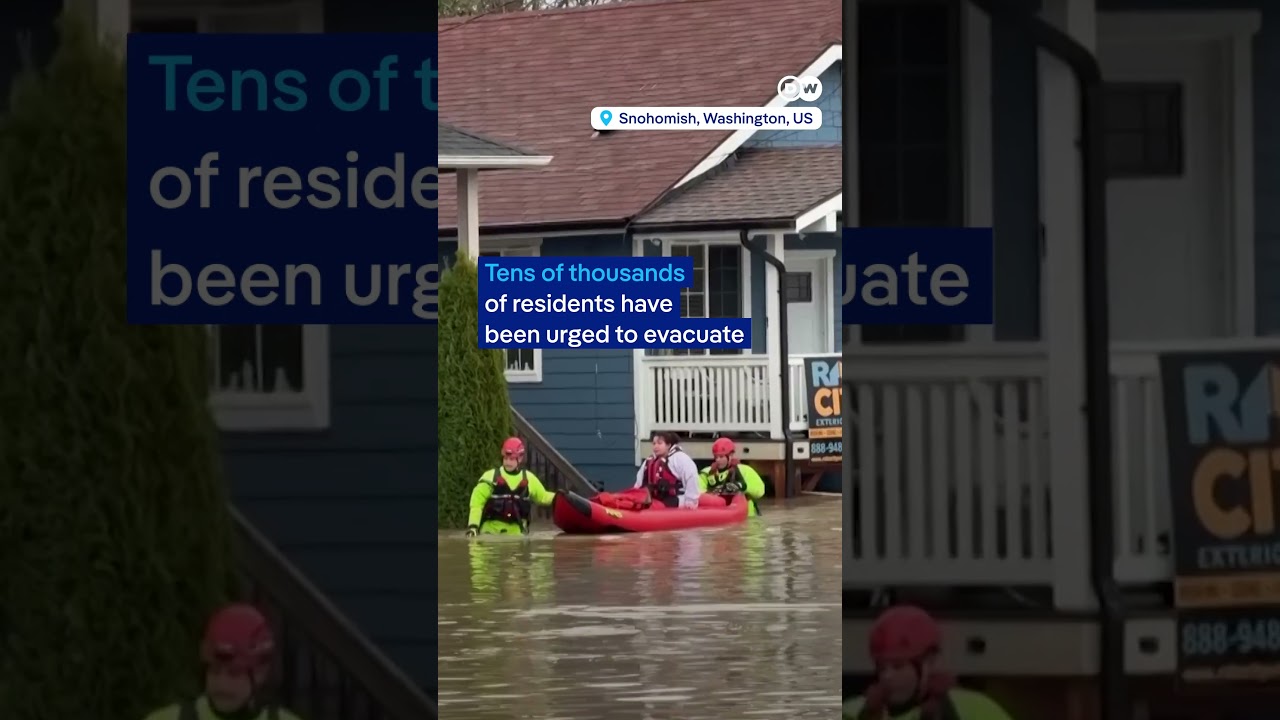 “Historic” floods hit Washington State | DW News