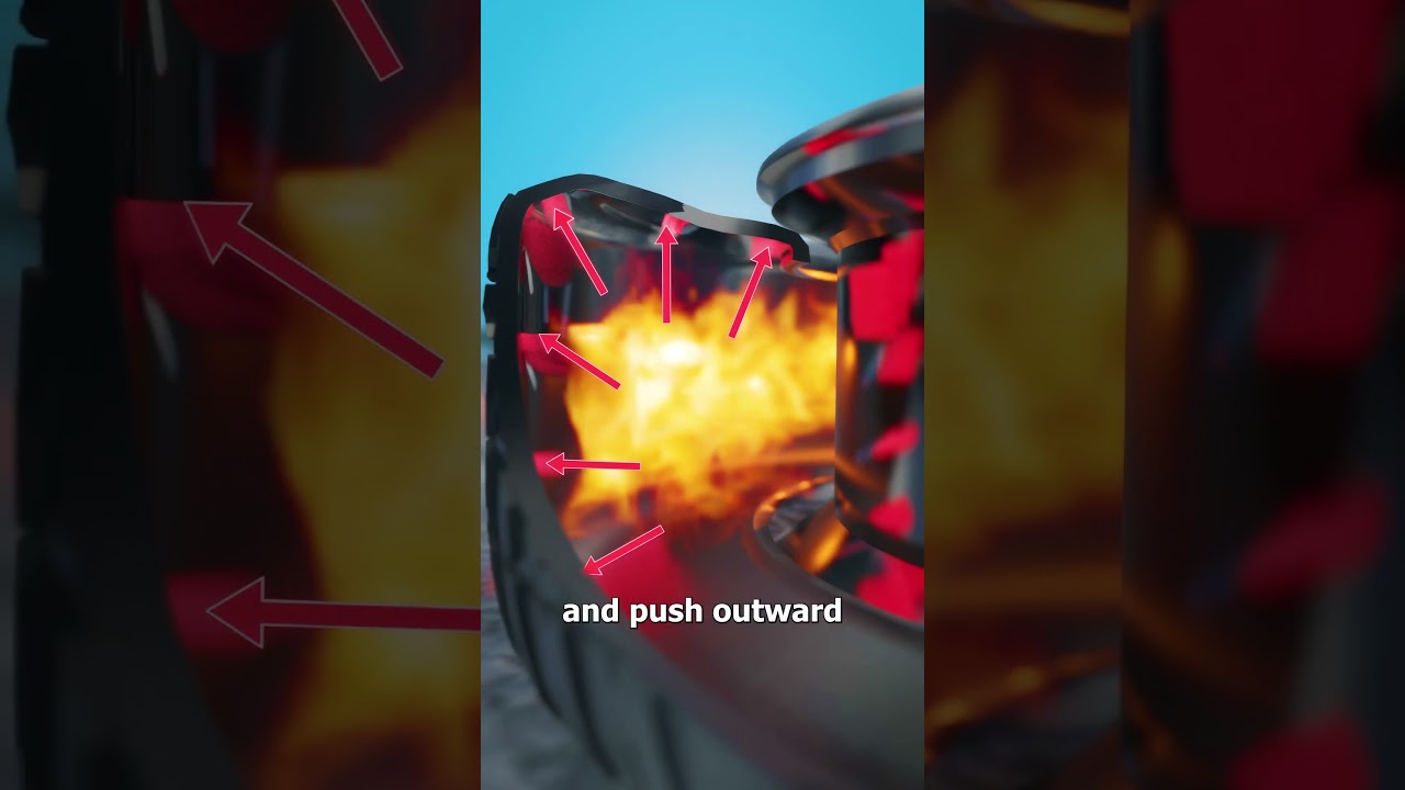 How The Tire Explosion Trick Works 🤨