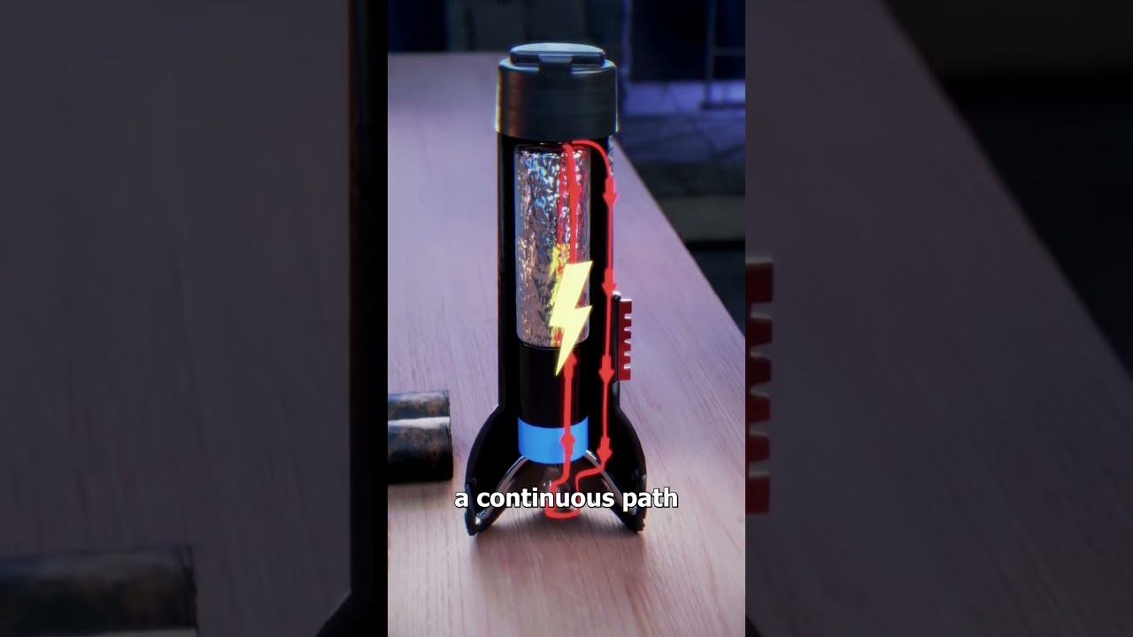 How To Make A Flashlight Work With One Battery 😮