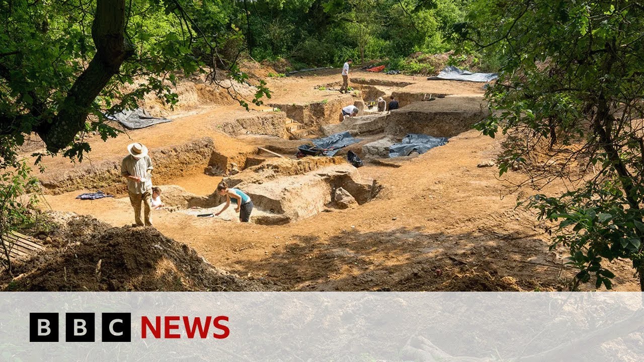 Humans made fire 350,000 years earlier than previously thought | BBC News