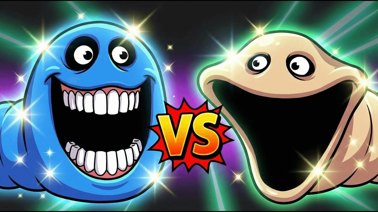 Hungry Worm vs Hungry Snake