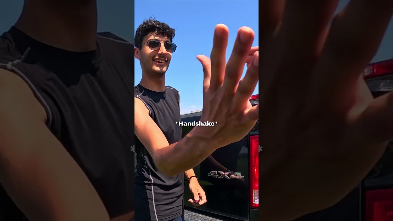 I arm wrestled for a truck and THIS happened 🥺❤️
