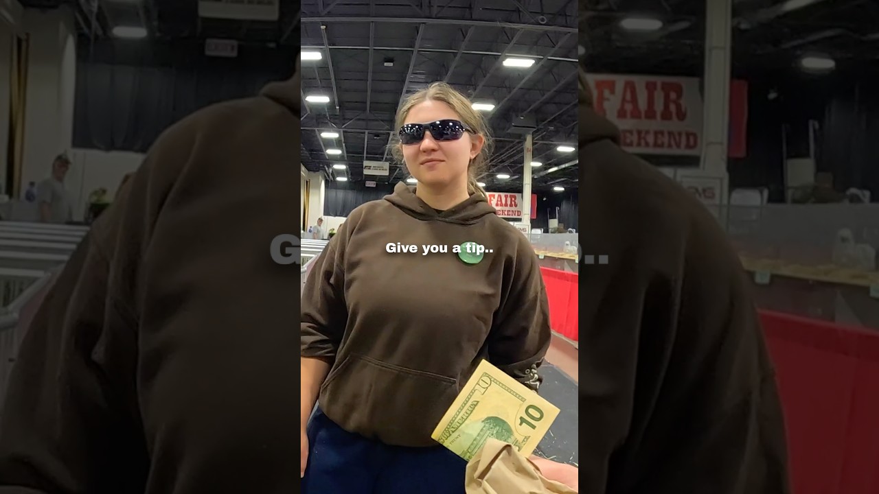 I asked to pet the goat and THIS happened 🥹❤️