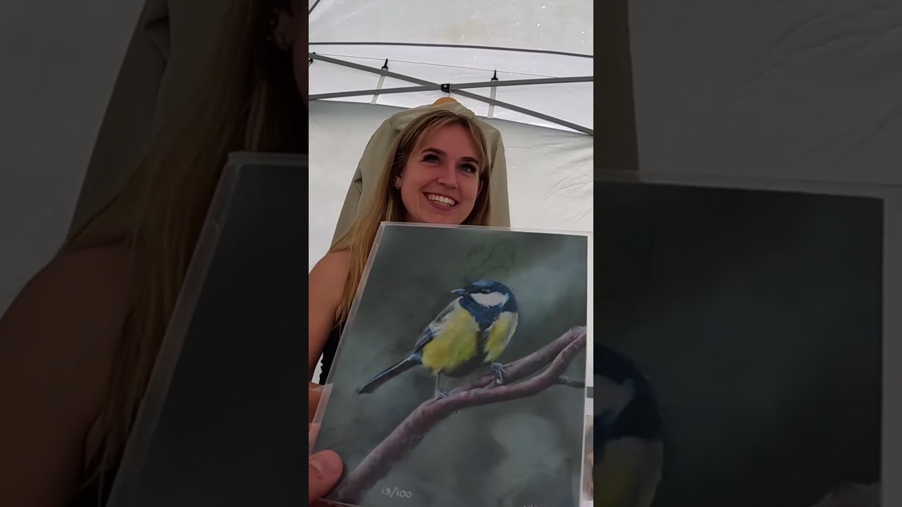 I bought a hyper realistic eye painting 🥺❤️