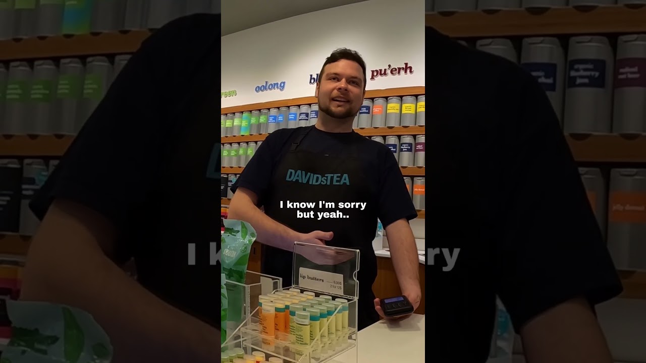 I bought davids tea and THIS happened 🥺❤️