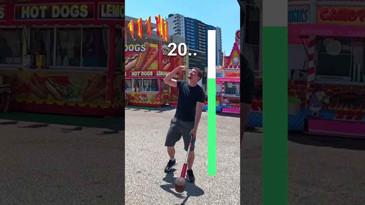 I broke the carnival hammer game 🥺❤️