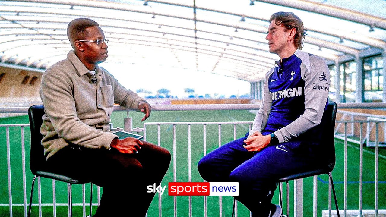 “I feel at home” |  Thomas Frank on his start at Tottenham Hotspur ahead of Liverpool game