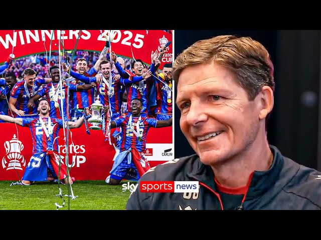 “I have to work hard to achieve my goals” | Oliver Glasner reflects on Crystal Palace’s 2025