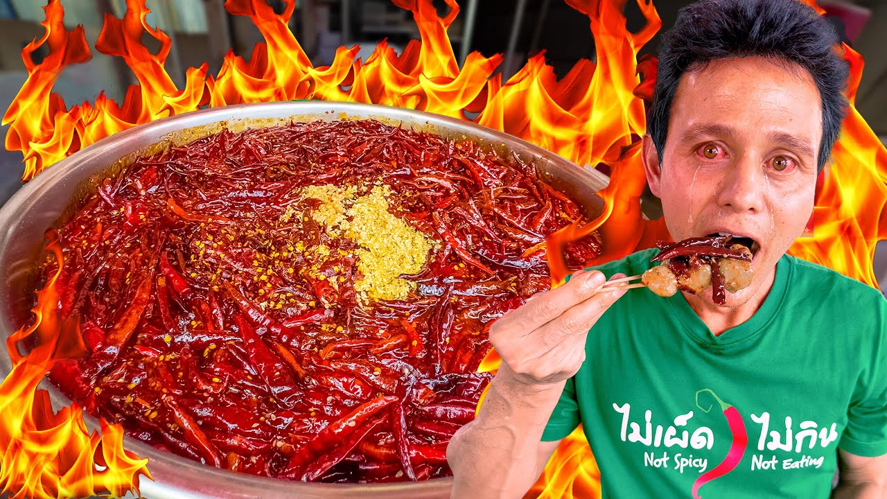 I Tried the World’s Spiciest Thai Food!! (Almost Died)