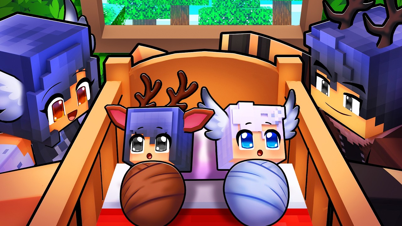 I’m PREGNANT with FOREST TWINS In Minecraft!