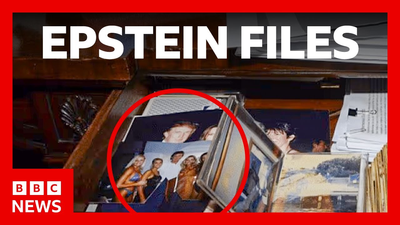 Image in Epstein files that features Donald Trump reinstated after backlash | BBC News